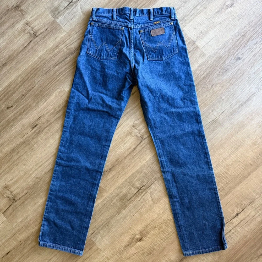 Wrangler 47MWZ Premium Performance Cowboy Cut Regular Fit Jeans Blue 33x34